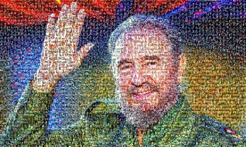 Tác phẩm "Nụ cười Fidel"