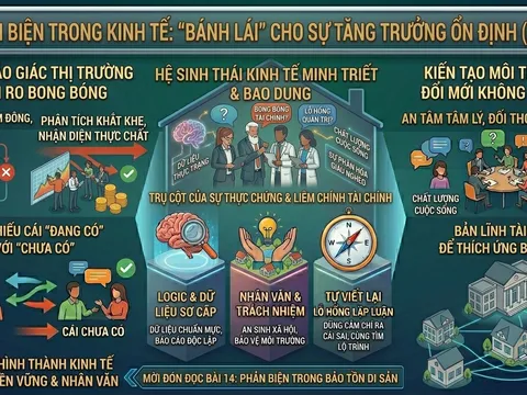 Phản biện trong kinh tế: "Bánh lái" cho sự tăng trưởng ổn định (Bài 13)