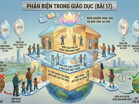 Phản biện trong giáo dục: Khơi nguồn sáng tạo và bản lĩnh tự chủ (Bài 17)