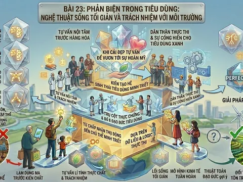 Phản biện trong tiêu dùng: Nghệ thuật sống tối giản và trách nhiệm với môi trường (Bài 23)