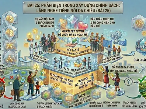Phản biện trong xây dựng chính sách: Lắng nghe tiếng nói đa chiều vì sự phát triển bền vững (Bài 25)