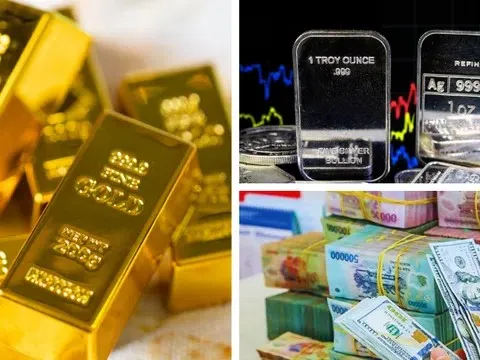 Giá vàng, bạc “hạ nhiệt”